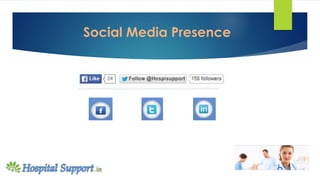 Social Media Presence
 