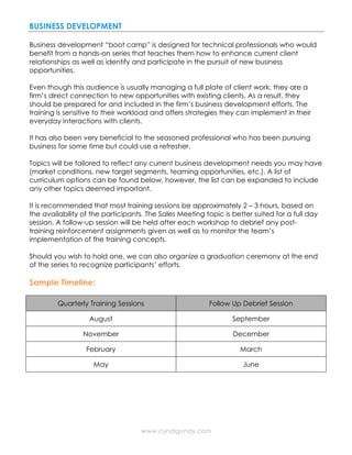 Business Development for Technical Professionals | PDF