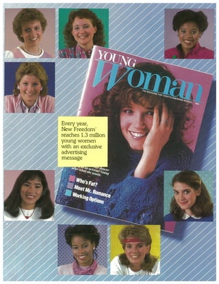 Young Woman mag broch cover