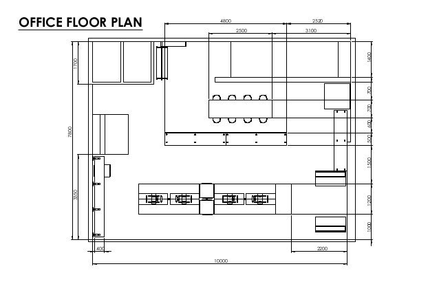 Final Office and Warehouse drawings