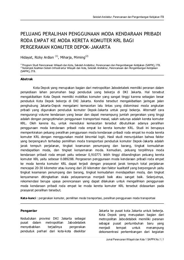 46+ Contoh Jurnal Transportasi Dunia Pictures