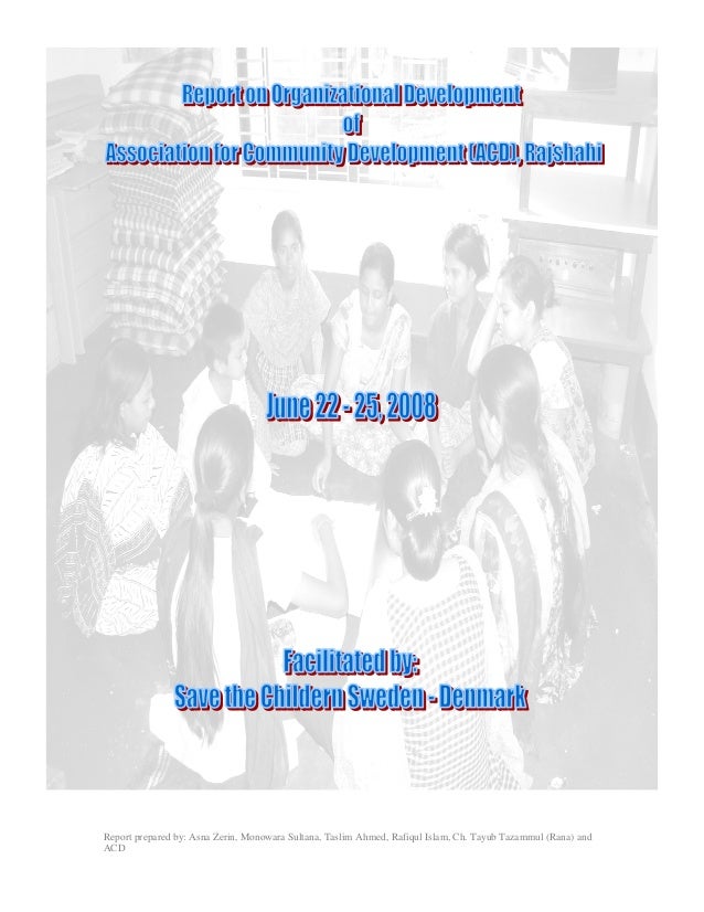 Organizational Development -ACD- draft 5.8.08