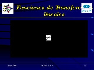 Funciones de Transferencia lineales 