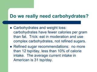 Carbohydrates Rdi 3 CARBOHYDRATES .pdf nnnnnnnncdjncdjndcnjdnjdcjncd | PDF
