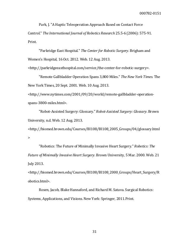 robots in the future essay