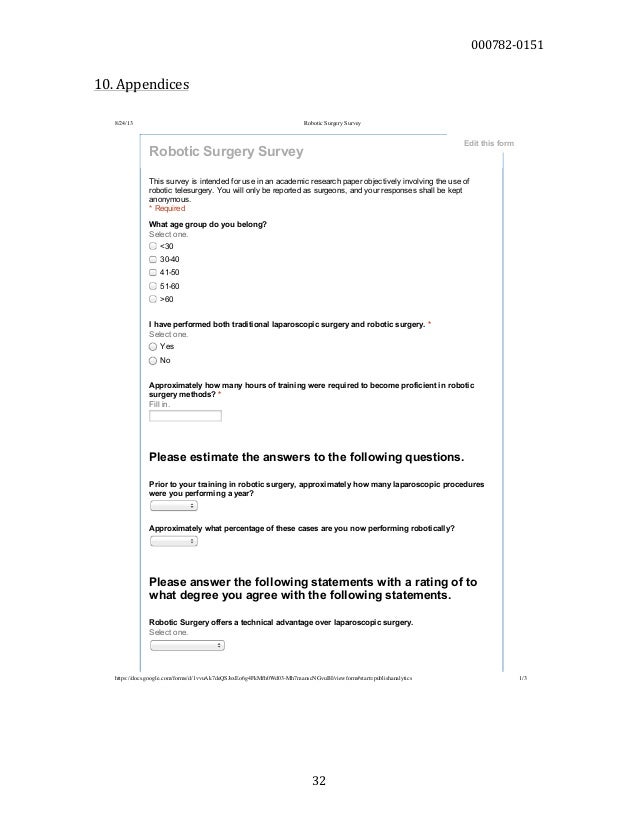 Appendix extended essay