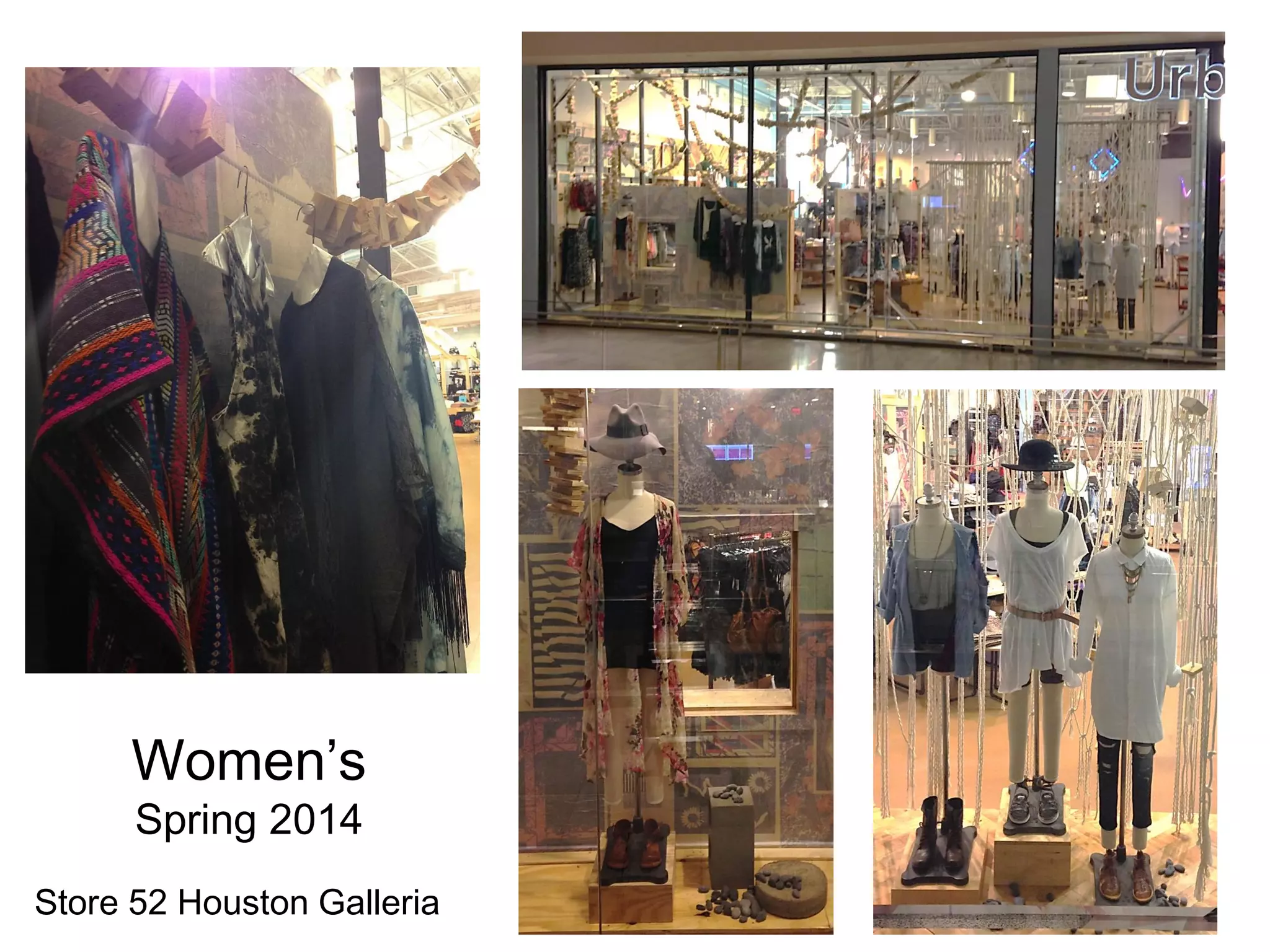 Women’s
Spring 2014
Store 52 Houston Galleria
 