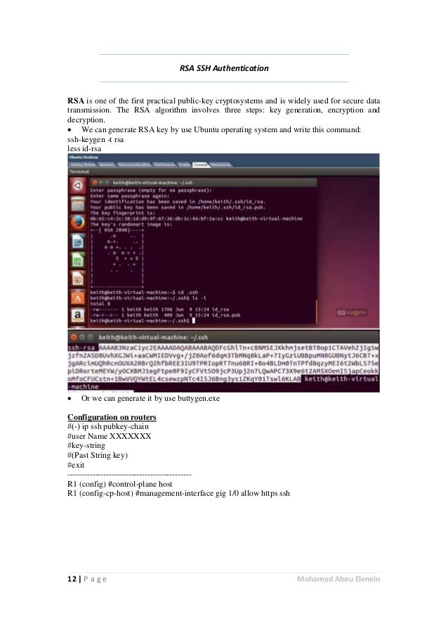 Generate Rsa Key Command Line
