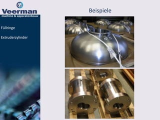 Beispiele
Füllringe
Extruderzylinder
 