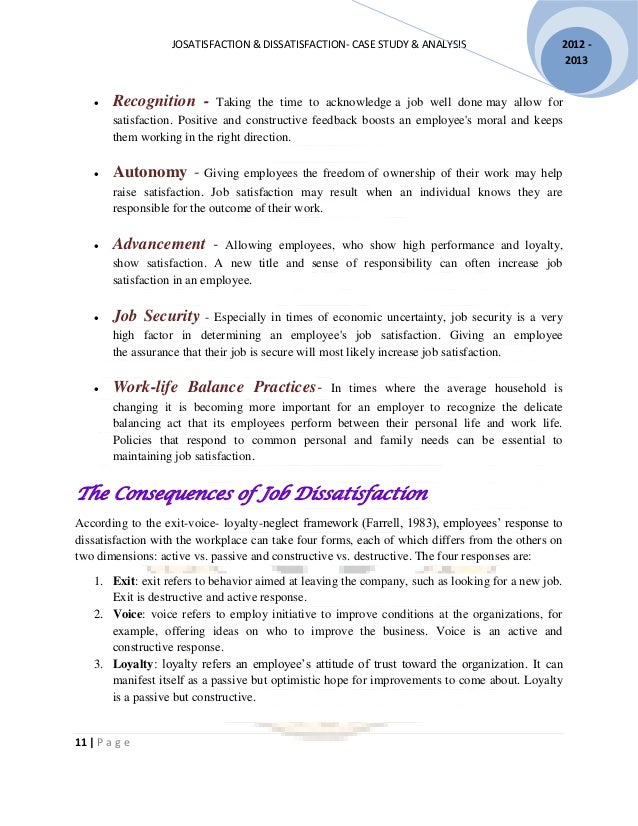 Cheap write my essay case analysis on low morale in the workplace