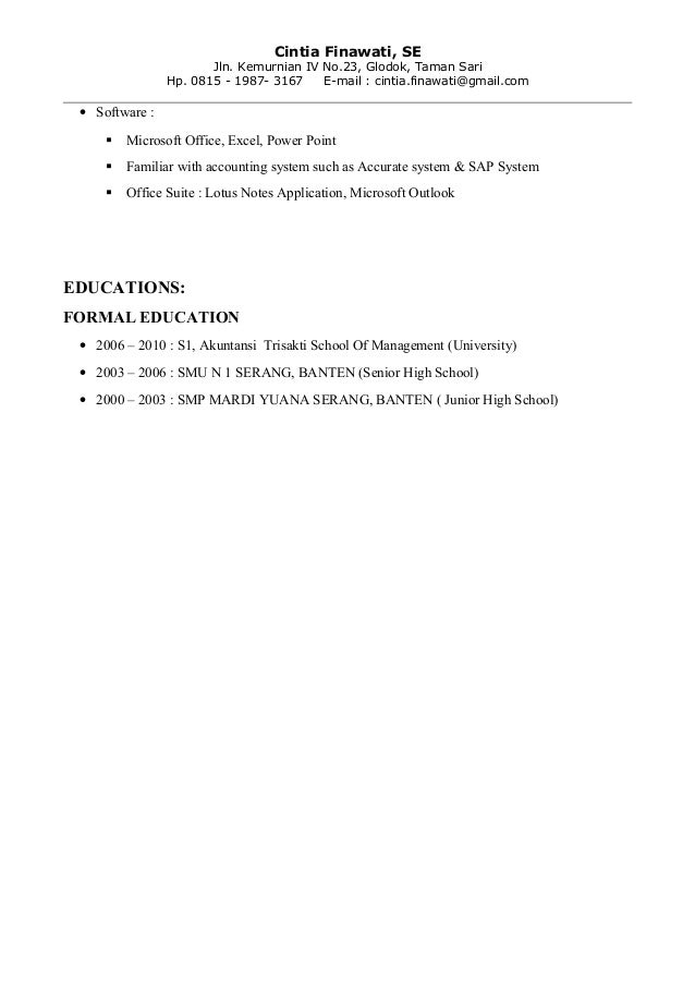 Curriculum Vitae