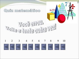 Quiz De Matemática(Médio)