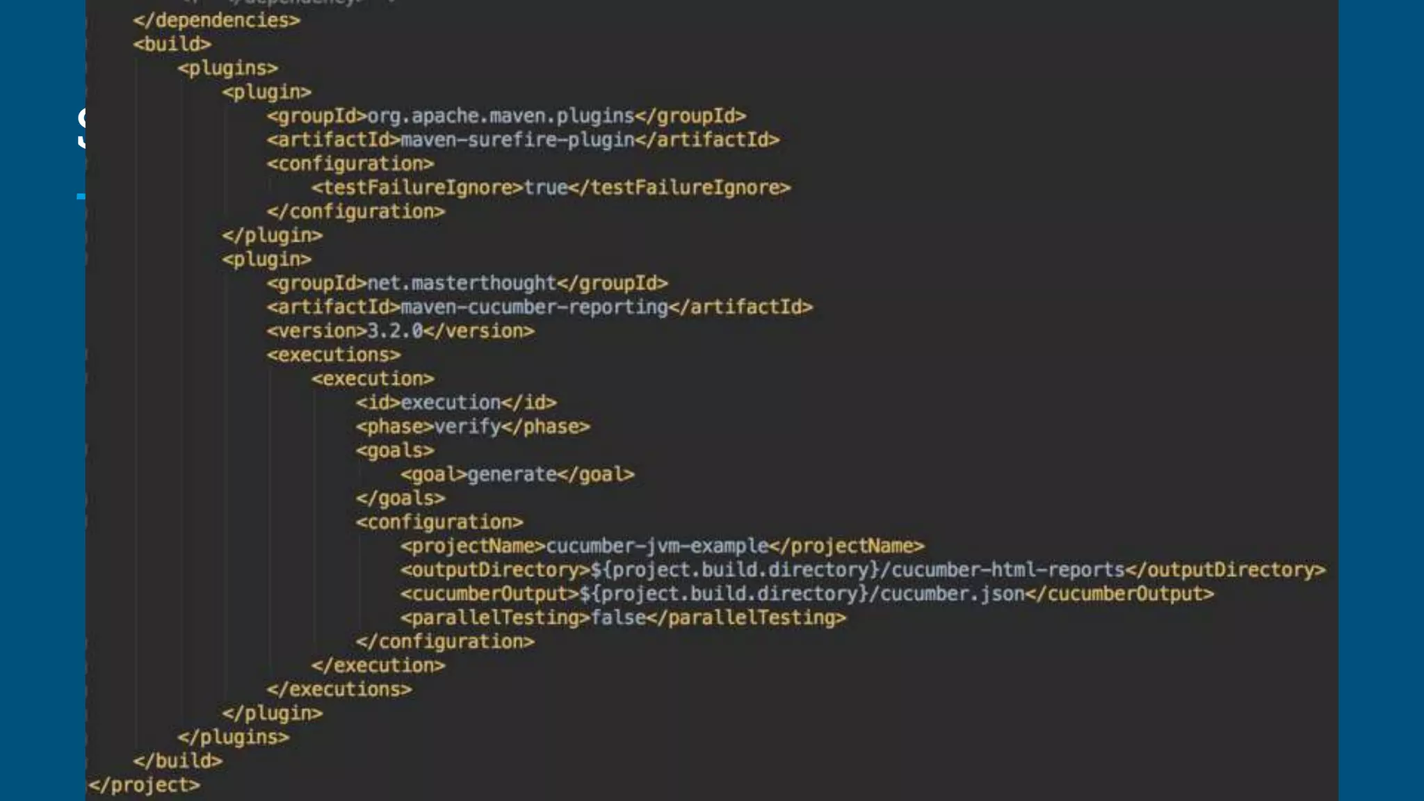 Step 2. Maven dependencies
1. What is pom.xml?
2. Required dependencies for Cucumber and Selenium
 