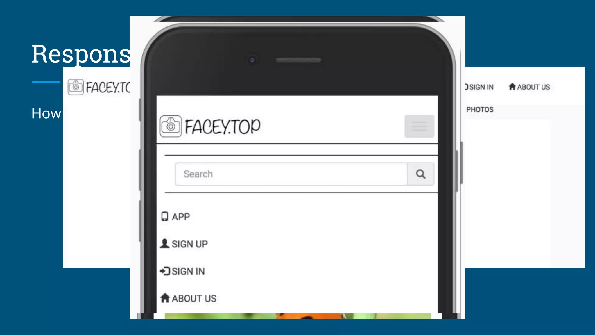 Responsive design
How to test next things like:
 