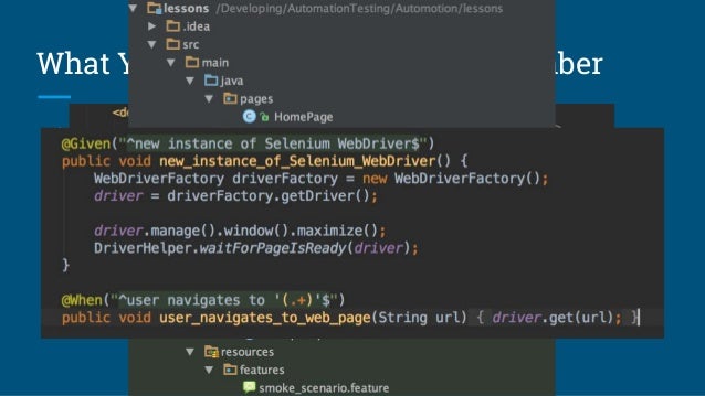 Smart acceptance GUI tests with Selenium