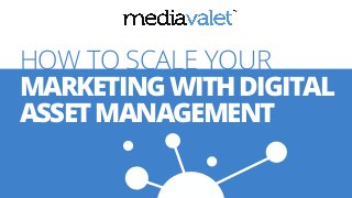 HOW TO SCALE YOUR
MARKETINGWITHDIGITAL
ASSETMANAGEMENT
 