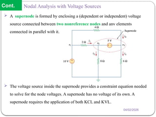 Comprehensive Methods of Circuit Analysis: Nodal and Mesh Techniques ...