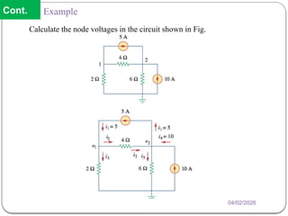 Comprehensive Methods of Circuit Analysis: Nodal and Mesh Techniques ...