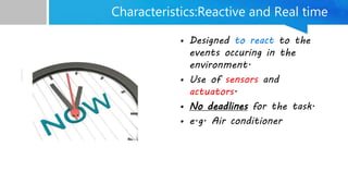 Characteristics of Embedded Systems | PPT