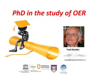 Fred Mulder
PhD in the study of OER
 