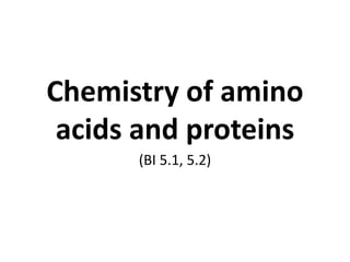 Comprehensive Overview of Amino Acids and Proteins Chemistry | PDF