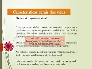 Classificação Biológica e Organização Celular de Seres Vivos e Vírus | PPTX