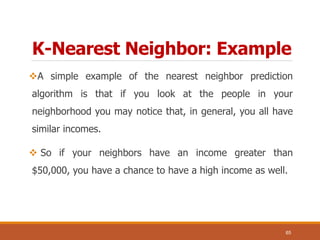 Nearest Example 3 classification | PPTX