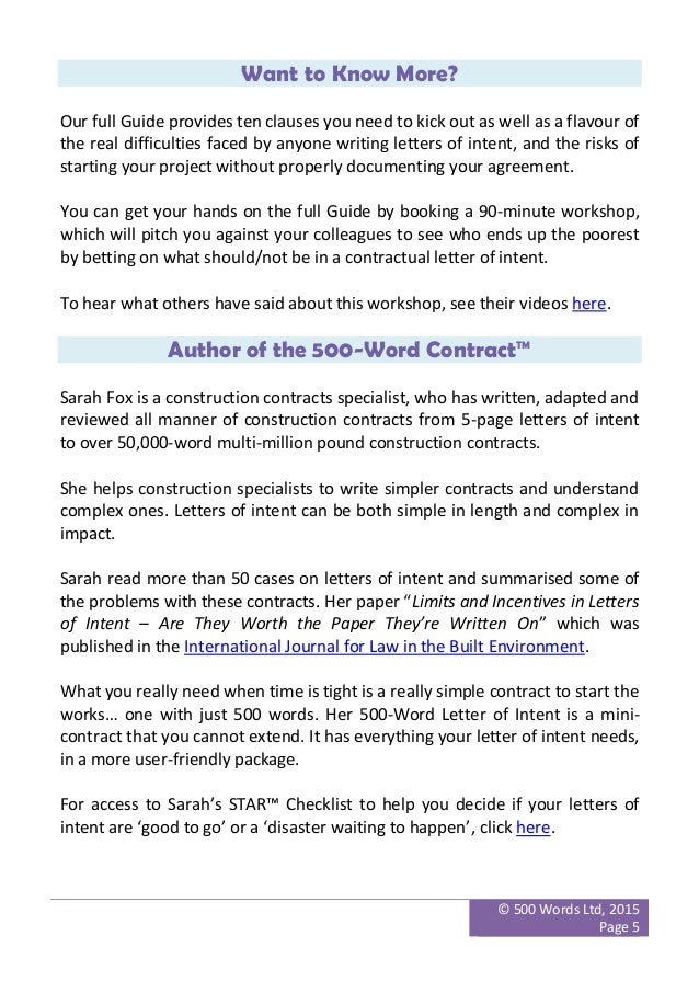 Is A Letter Of Intent A Contractual Document Is A Letter Of Intent A Contractual Document