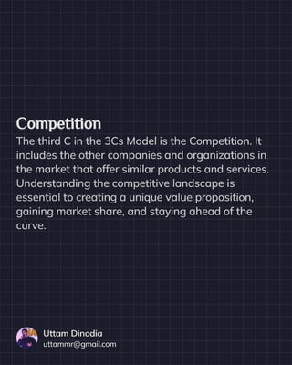 3C Model, Simple but Complete business strategy