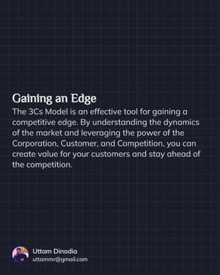 3C Model, Simple but Complete business strategy