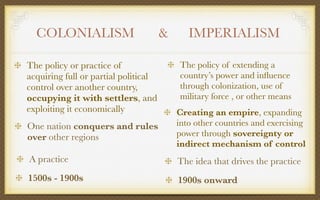 Indirect Colonization 3 colonizaion updated | PDF