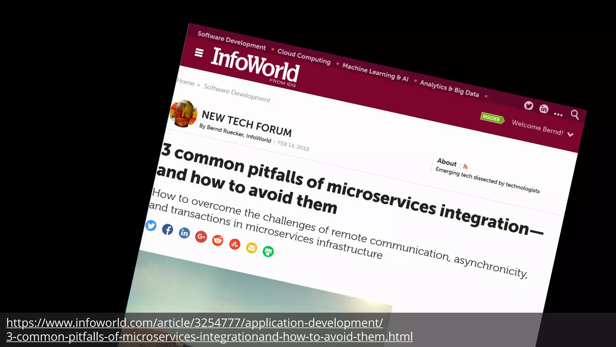 https://www.infoworld.com/article/3254777/application-development/
3-common-pitfalls-of-microservices-integrationand-how-to-avoid-them.html
 