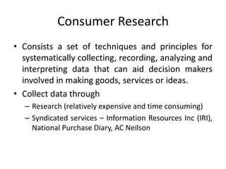 consumer research | PPTX