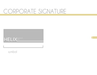 CORPORATE SIGNATURE



                      3
HELIX     DESIGN
          INC




 symbol
 