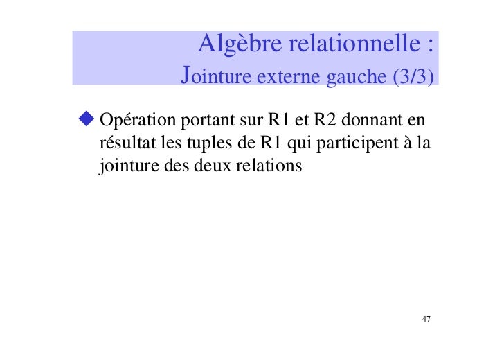 INF240 - Bases de données DUT SRC1 - Cours 1