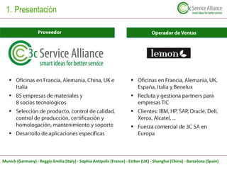 1. Presentación




                                                                      

   
                                                                       
   
                                                                       


                                                                      


Munich (Germany) - Reggio Emilia (Italy) - Sophia Antipolis (France) - Esther (UK) - Shanghai (China) - Barcelona (Spain)
 