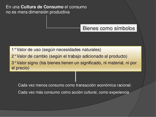 Cultura de consumo