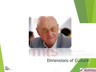 Dimensions of Culture
 