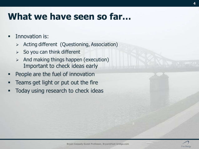 Innovation Management/ lecture 3: Customer Focused Innovation | PPT