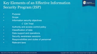 CYBER SECURITY and DATA PRIVACY 2022_How to Build and Implement your Company's Information Security Program