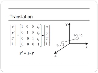 3D transformation and viewing | PPTX