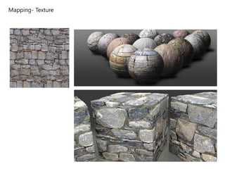 Mapping- Texture
 