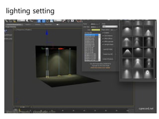 lighting setting
 