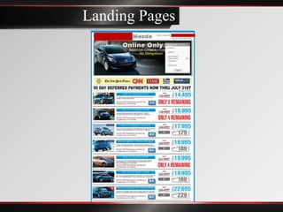 Landing Pages
 