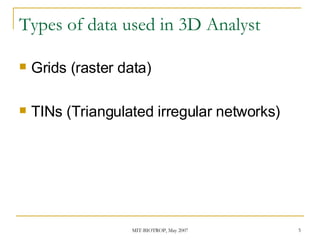 3D Analyst | PPT