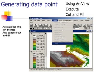 3D Analyst - Cut and Fill | PPT