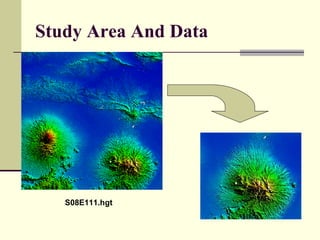 Study Area And Data S08E111.hgt 