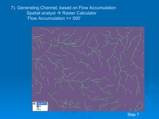 3D Analyst - Watershed and Stream Network | PPT