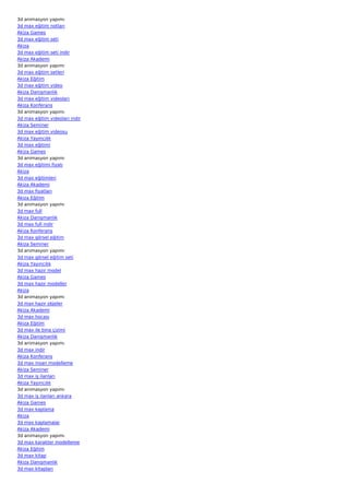 3d animasyon-yapimi | PDF