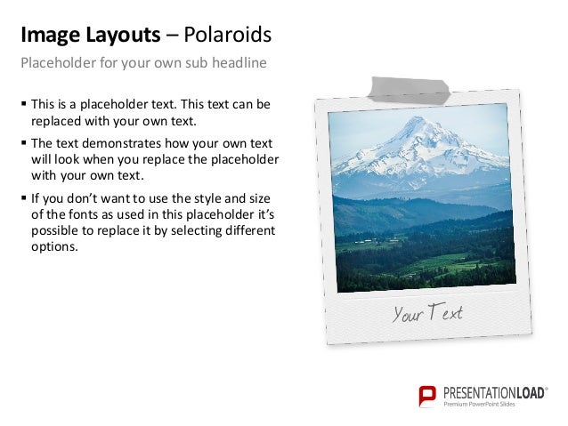 Powerpoint 3d Image Layout Template
